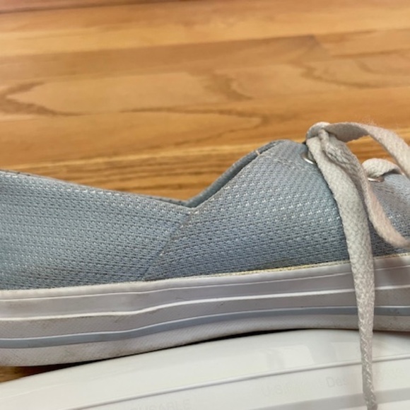 Converse All Star Baby Blue Tennis Shoes - Size 8 - Picture 6 of 8